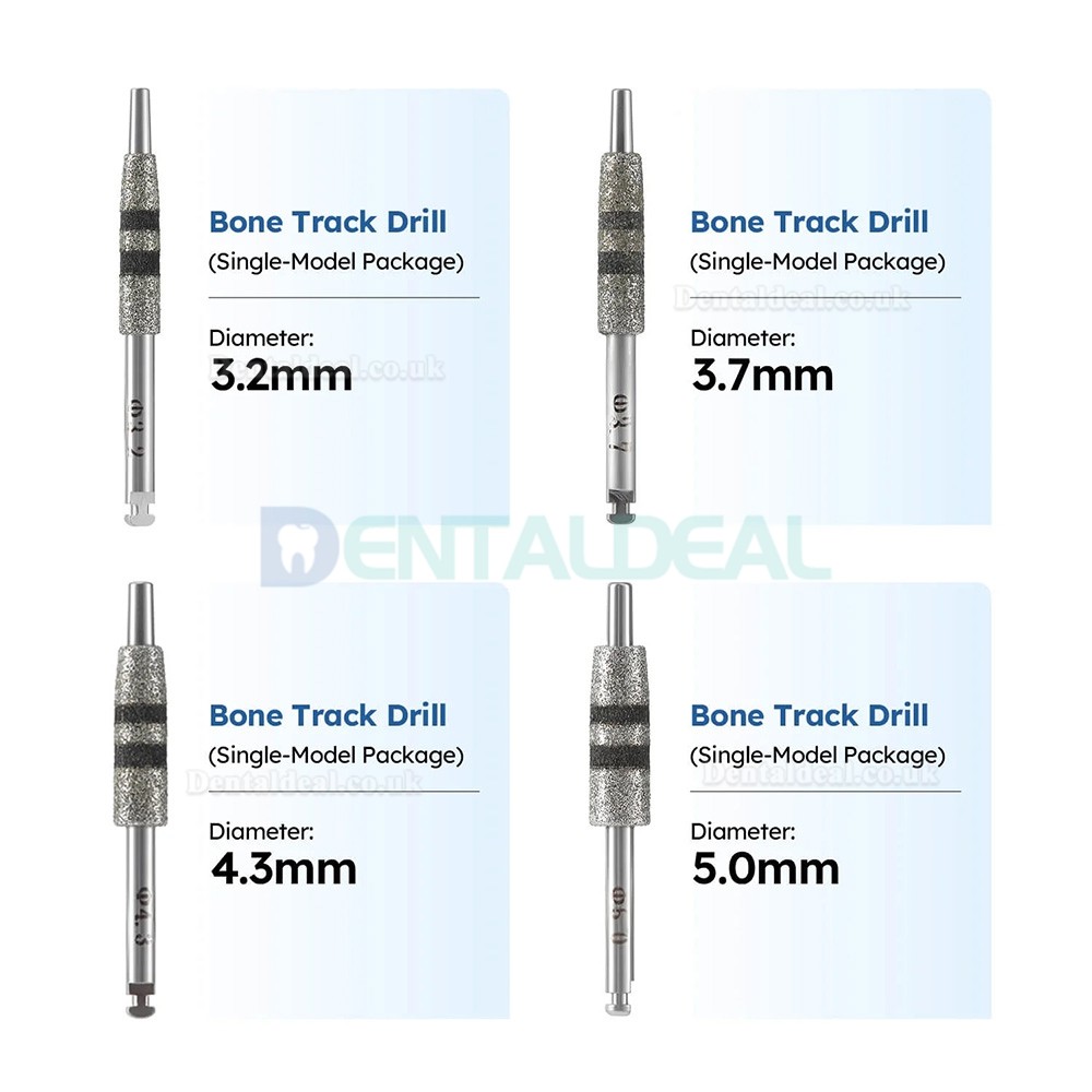 4Pcs/Set Guided Bone Track Drill Kit for Implant Positioning and Neck Correction FG7604